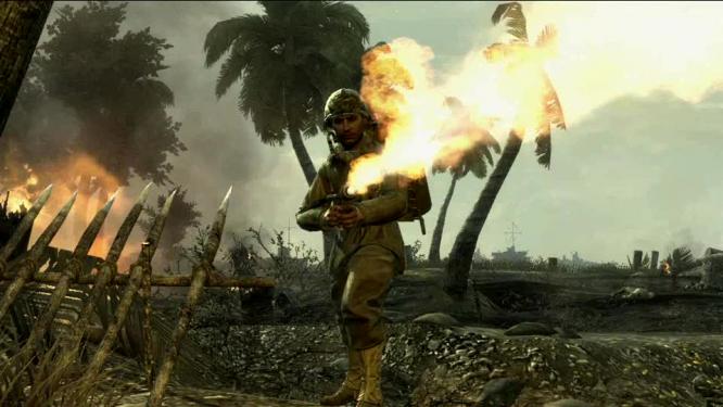 Call of Duty 5: World at War - Zerstörerisches Video aus den Stadtgebieten 