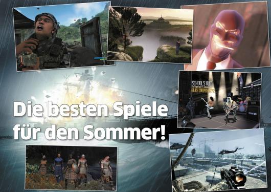 Keine Angst vor dem Sommerloch: Die besten Spiele für die heiße Jahreszeit