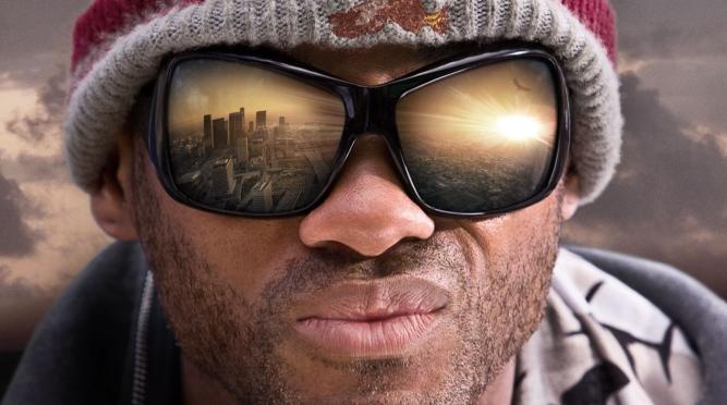 Will Smith in Hancock: Superheld wider Willen.