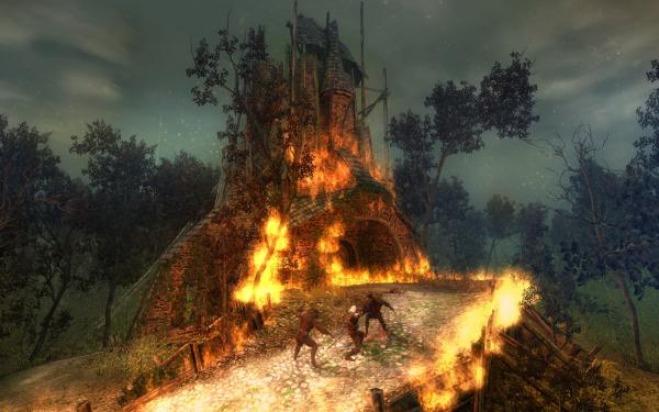 PC Games vor 5 Jahren: Zum Rollenspiel The Witcher sind einige neue Screenshots erschienen, die blutige Kämpfe zeigen.