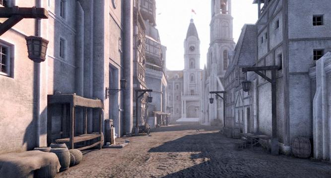 Mittelalterliches Setting auf der CryEngine 2: Imposante Crysis-Map in Arbeit