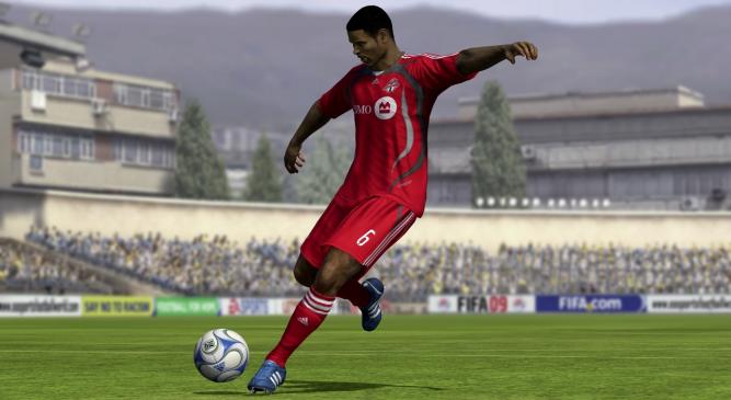 Schießt sich in die Herzen der Briten: FIFA 09.