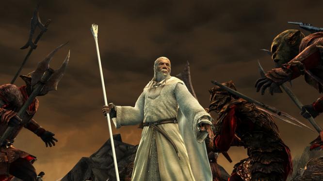 Gandalf ist in der bösen Kampagne der letzte der Gefährten, der sich gegen Mordor auflehnt. Aufseiten der Guten schlüpfen Sie hin und wieder in seine Rolle.