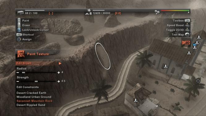 Mehrspieler-Karte Marke Eigenbau: Der umfangreiche Level-Editor von Far Cry 2 macht's möglich.