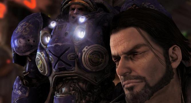 Starcraft 2-Video mit Zwischensequenz von Hauptakteur Jim Raynor aufgetaucht