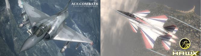 H.A.W.X. vs. Ace Combat 6 - Kann Ubisoft den Konsolentitel grafisch überflügeln?