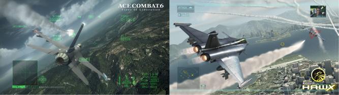H.A.W.X. vs. Ace Combat 6 - Kann Ubisoft den Konsolentitel grafisch überflügeln?