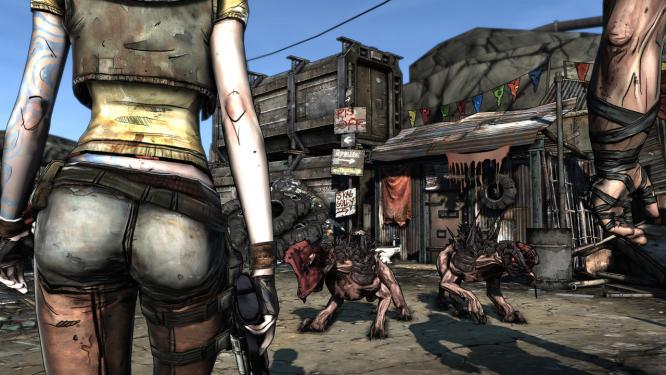 Die GotY-Edition von Borderlands kommt mit diversen Specials. Auch ein Duke Nukem Forever-Zugangs-Code ist dabei.