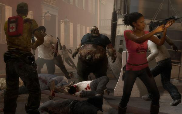 Left 4 Dead 2: Neues Update bringt Gibfest-Mutation und Bugfixes. Es gibt eine eine M60 mit unendlicher Munition für Zombiejäger.