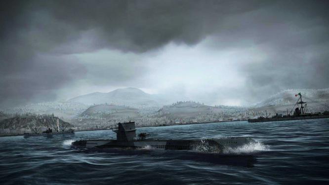 Wasser, Schiff smodelle und Landschaft machen ordentlich was her.