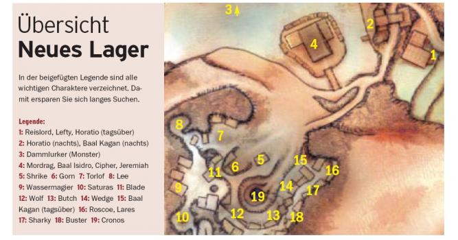 Gothic Karte Neues Lager