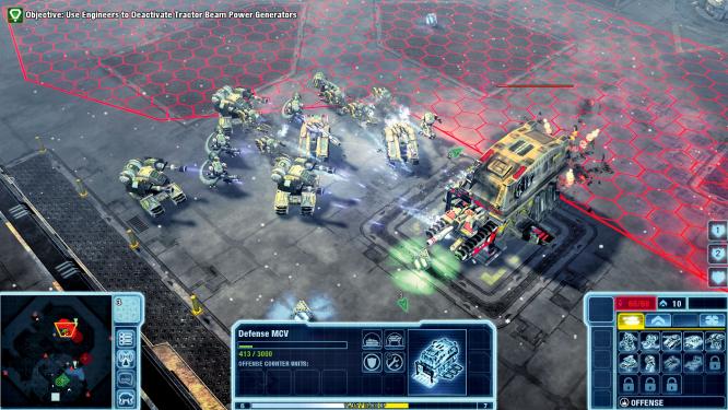 STÖREND: Der Crawler der GDI-Widersacher muss fallen, bevor Sie die Generatoren einnehmen können.