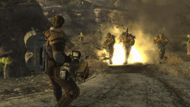 Fallout: New Vegas - 2 Minuten Gameplay-Video aus London. Die Xbox 360-Version kam zum Einsatz.