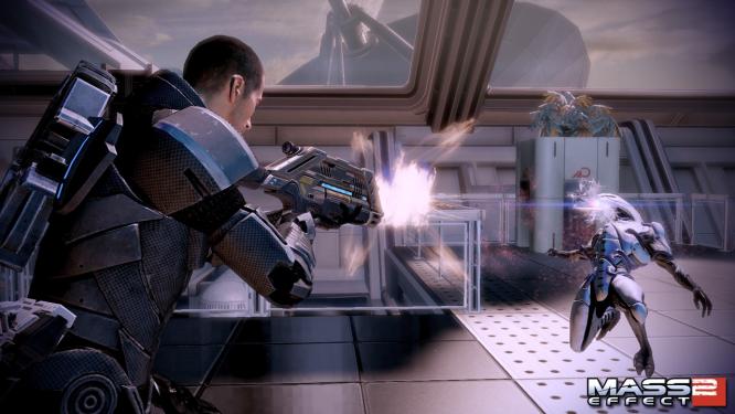 Mass Effect 2 per Gaikai-Cloud: So sieht das RPG auf einem Netbook aus. Ein Single-Core-Netbook reichte aus.