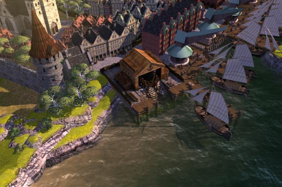 Die neuen Screenshots zu Patrizier 4 zeigen 70 Prozent der finalen Grafikqualität.