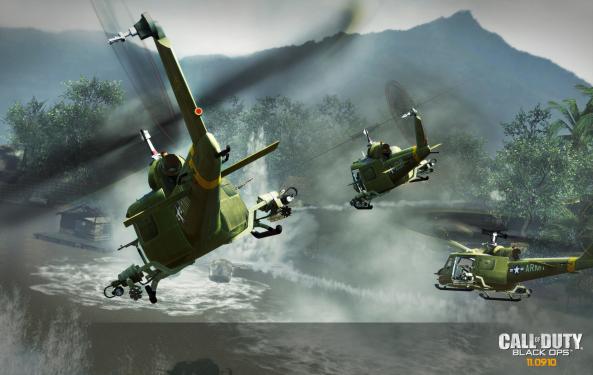 Neben Black Ops auf Platz 1 befinden sich gleich noch 3 weitere Call of Duty-Teile in den US-All-Time-Top 10: Modern Warfare 2 (3.), Modern Warfare (6.) und World at War (10.). 
