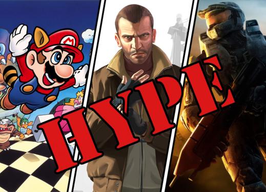 Super Mario Bros. 3, GTA 4 und Halo 3: Nur einige von vielen Beispielen für einen unglaublichen Medienrummel.