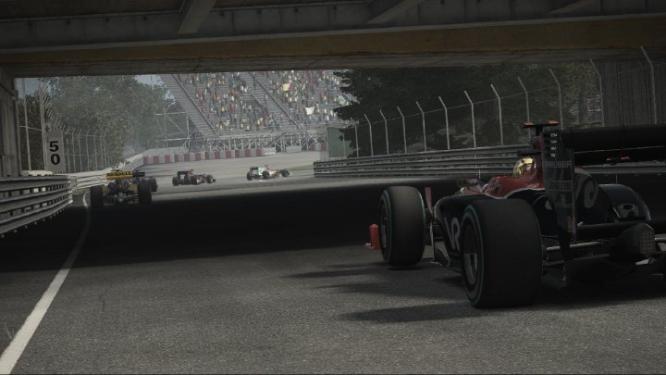 F1 2010 und rFactor im Videovergleich: Screenshots aus dem Formel-Eins-Rennspiel von Codemasters. 