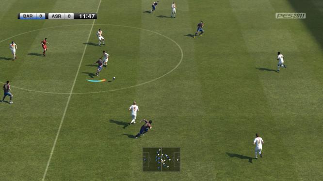 Bilder zu PES 2011, dem neuen Pro Evolution Soccer von Konami. 