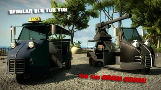 Neues kostenloses DLC Tuk Tuk Boom Boom für Just Cause 2 verfügbar.