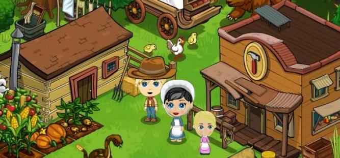 Farmville, Cityville, Mafia Wars, Frontierville (im Bild) und Co.: Der Verkauf virtueller Güter brummt. Zynga soll bis zu 9 Milliarden US-Dollar wert sein.