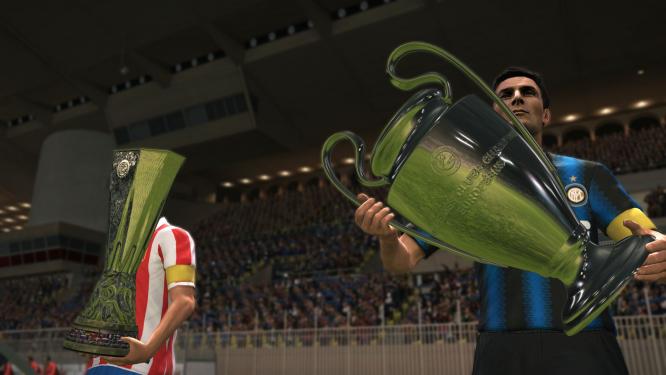 Neben dem FC Bayern München wird auch Werder Bremen in PES 2011 als lizenziertes Team spielbar sein. (1)