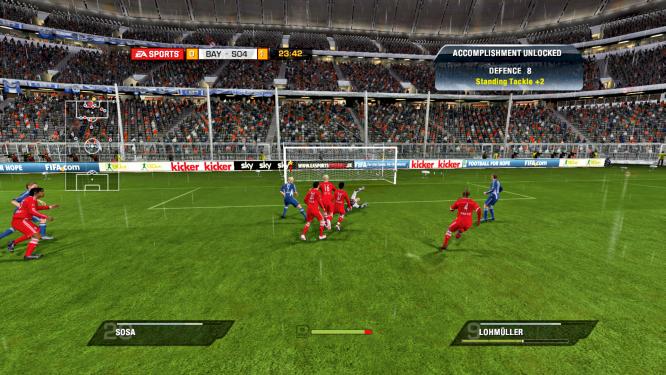EA simuliert das anstehende Bundesliga-Spitzenspiel mit FIFA 11.