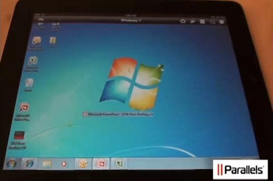 iPad, iPhone und iPod-Touch: Windows-Programme und Flash mit Parallels Mobile-App. Die App gibts kostenlos bei Apple.