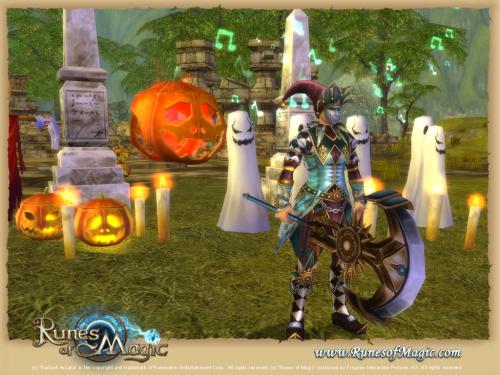 Runes of Magic feiert Halloween mit 'Süßes oder Saures'-Quest und mehr. Dazu gibt es neue Screenshots.