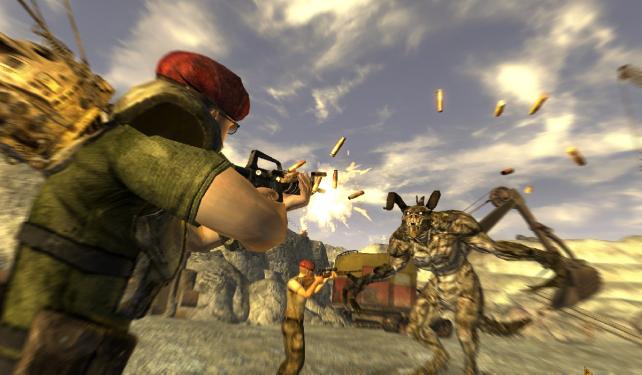 Fallout: New Vegas ist ab Freitag erhältlich. Das Spiel erscheint für PC, Xbox 360 und Playstation 3.