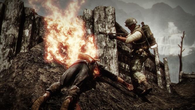 Alle Waffen und Maps aus Battlefield Bad Company 2 Vietnam im Menü-Video enthüllt? Screenshot aus dem Bad Company 2-DLC. 