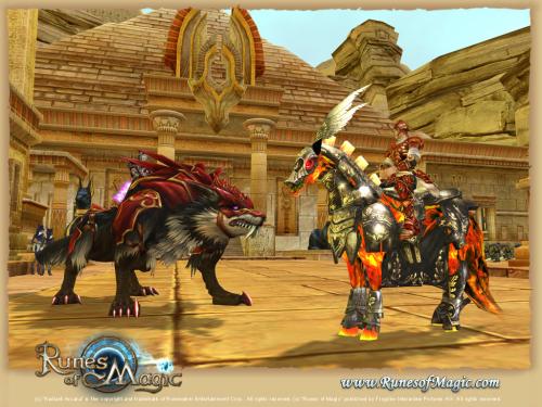 Faszination Runes of Magic: Im Gegensatz zu World of Warcraft fallen keine monatlichen Abogebühren für das Fantasy-Online-Rollenspiel an.