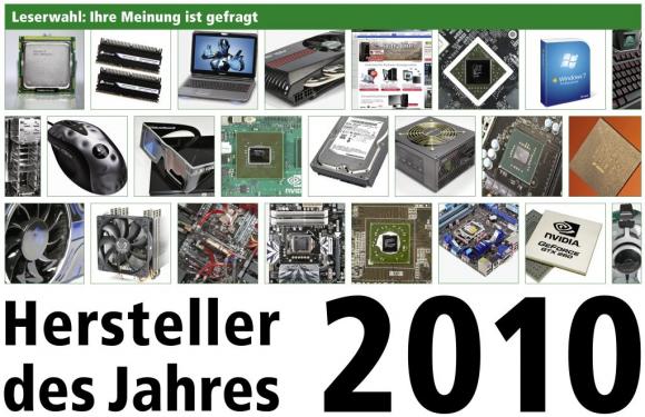 PCGH-Leserwahl 2010: 19.000-Euro-Gewinnspiel um die beste Hardware und die beliebtesten Hersteller