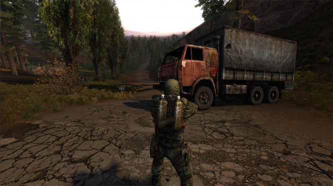 Screenshots aus der Complete Mod 2009 für Stalker: Shadow of Chernobyl. Mit dieser Mod bekommt die Grafik einen frischen Anstrich.