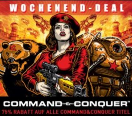 Neben Command & Conquer 4 gibt es bei Steam auch Teil 3 + Addon sowie den Ableger Red Alert 3 + Addon. 