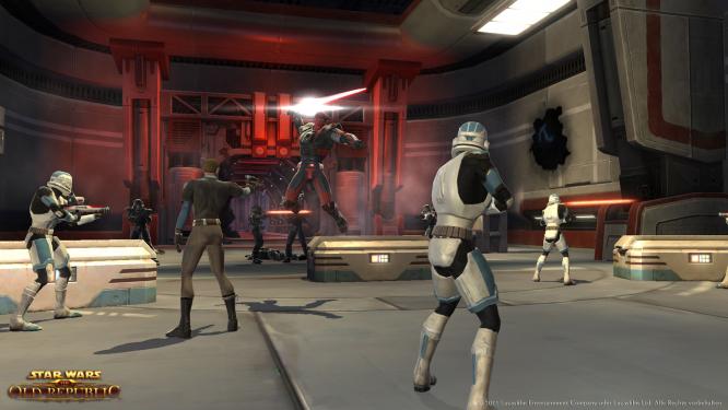 Star Wars: The Old Republic soll für World of Warcraft ernsthafte Konkurrenz darstellen. EA Games Boss Frank Gibeau zeigte sich im Interview mit IndustryGamers zuversichtlich.