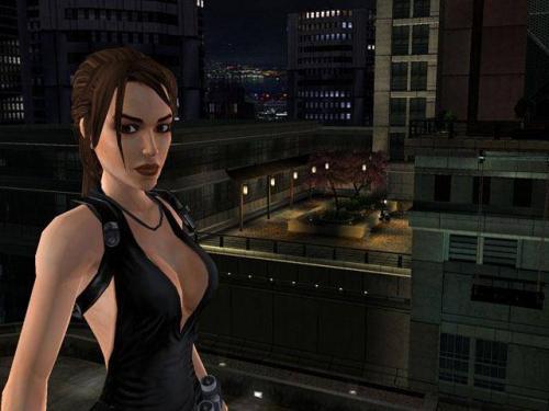 Auf den neuen Screenshots zu Tomb raider: Legend präsentiert sich Lara im gewagten Outfit. [PC Games vor 5 Jahren]