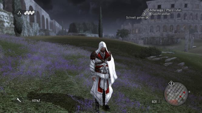 Assassin's Creed: Brotherhood (PC) mit maximalen Einstellungen.