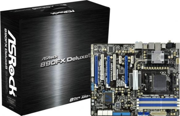 ASRock 890FX Deluxe5 - eines der ersten Boards für AM3+