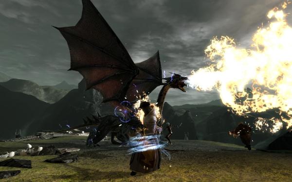 Kein Dragon Age ohne Drachen - logo - die Burschen sind taktisch anspruchsvoll, was den ansonsten recht leicht geratenen Kämpfen guttut.