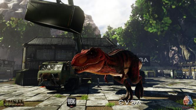 Primal Carnage vom Entwickler Lukewarm Media basiert auf der Unreal Engine 3 von Epic Games. Das letztgenannte Studio arbeitet derzeit an einem Update für seine Grafikengine. 