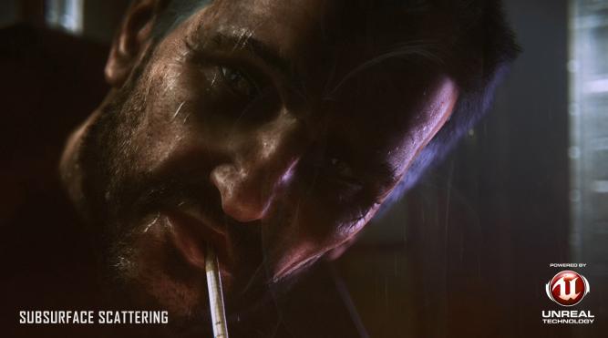 Der Hauptcharakter aus der Samariter-Tech-Demo zur Unreal Engine 3 sei zwar in Echtzeit kontrollierbar, echtes Gameplay gebe es aber nicht.