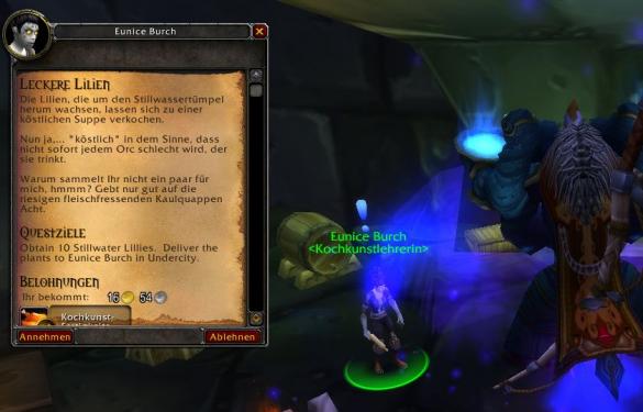 Komm, hol die Angel raus: Mit Haupt- und Nebenberufen wie der Angelei bringt man es in World of Warcraft: Cataclysm zu Wohlstand.