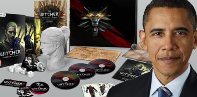 US-Präsident Barack Obama kann jetzt auch The Witcher 2 spielen. Er bekam bei seinem Besuch in Polen eine Collector's Edition geschenkt.