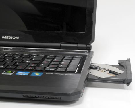 Medion Erazer X6813 PCGH Edition: DVD-Laufwerk