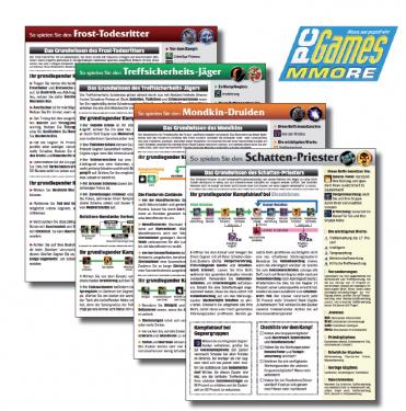 Gratis in der neuen PC Games MMORE 7/11: Klassen-Spickzettel zum Herausnehmen