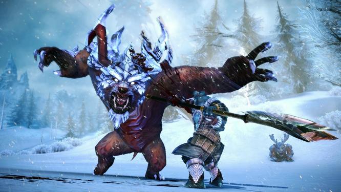 Kämpfe in Tera erinnern aufgrund des aktiven und direkten Kampfsystems an Ego-Shooter. Dennoch versteckt sich hinter dem Namen ein Online-Rollenspiel.