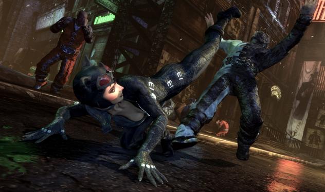 Catwoman soll sich anders als Batman spielen. Flinker, agiler und fraulicher. 10 Prozent der Spielzeit sollt ihr in Batman: Arkham City als Katzendame unterwegs sein.