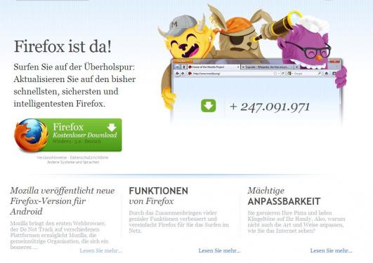 Mozilla Firefox: Die Entwickler haben jetzt in einer Roadmap ihre Pläne für die Browser-Entwicklung 2012 bekannt gegeben.