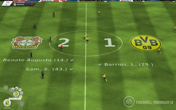 Die künstliche Intelligenz im 3D-Spiel des Fußball Manager 12 soll erheblich aufpoliert worden sein, meint Bright Future. Die Aktionen der einzelnen Akteure seien nun wesentlich authentischer und nachvollziehbarer.